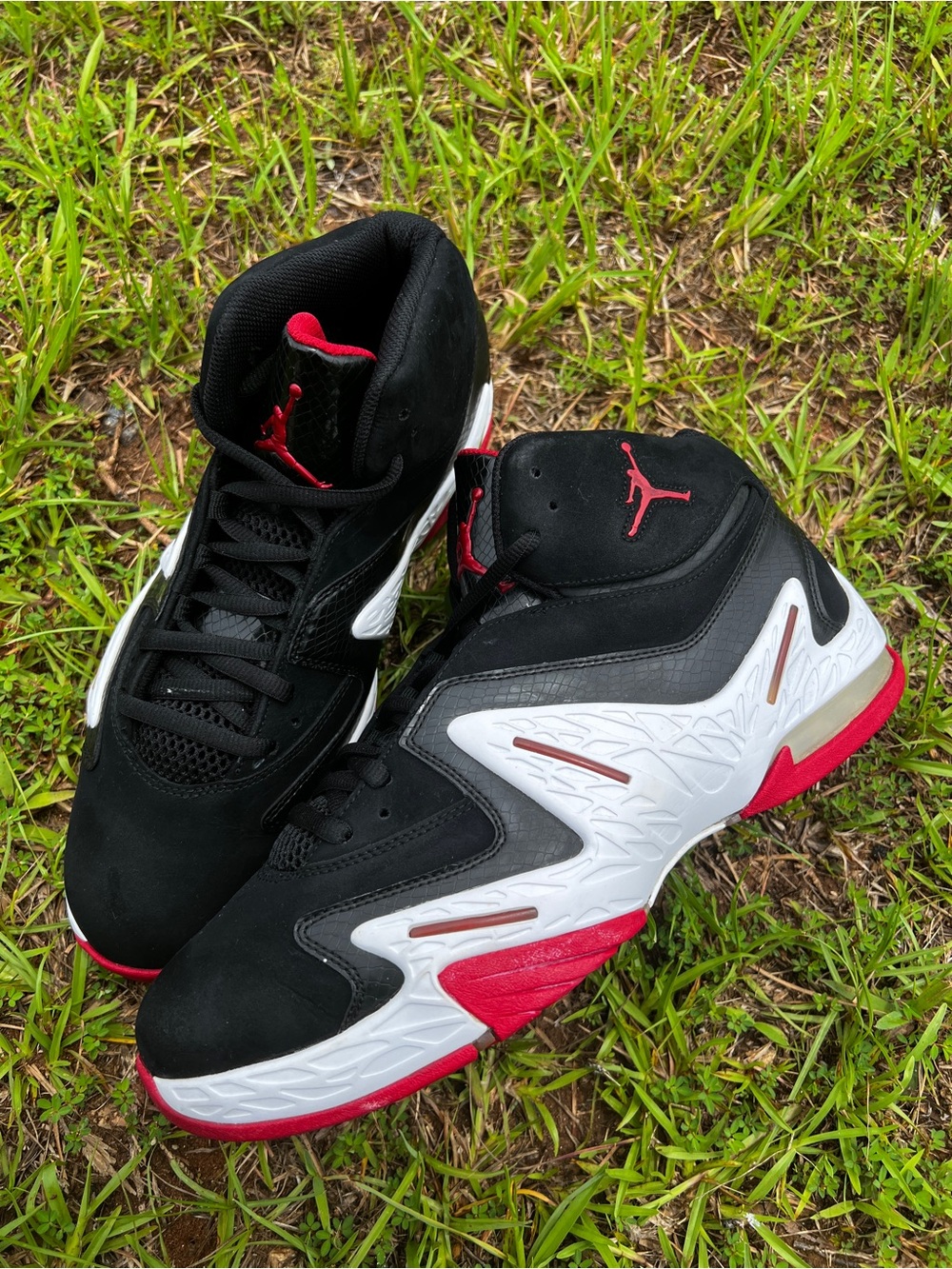 CLEAN Air Jordan size 11 Alpha 3% Bred Basketball 2011 shoes